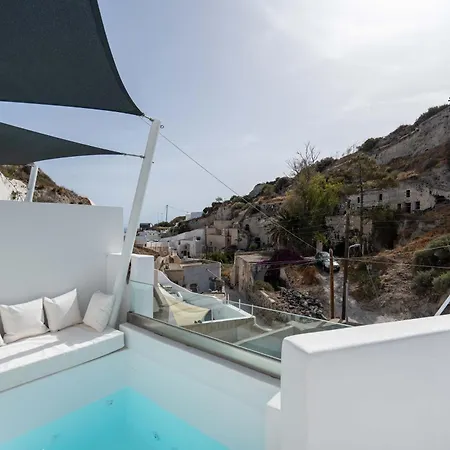The Magic Luxury Cave Suites Vóthon Buitenkant foto