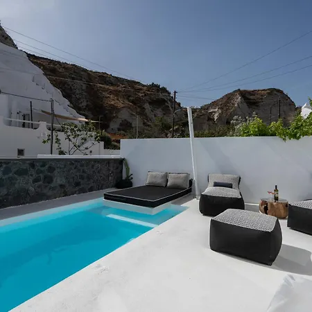 The Magic Luxury Cave Suites Vóthon Buitenkant foto