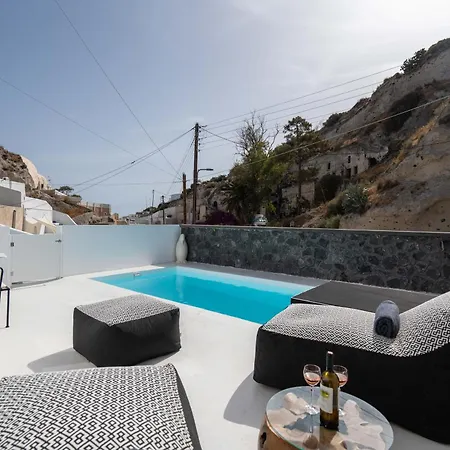 The Magic Luxury Cave Suites Vóthon Buitenkant foto