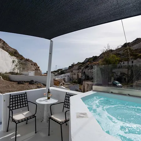 The Magic Luxury Cave Suites Vóthon Buitenkant foto